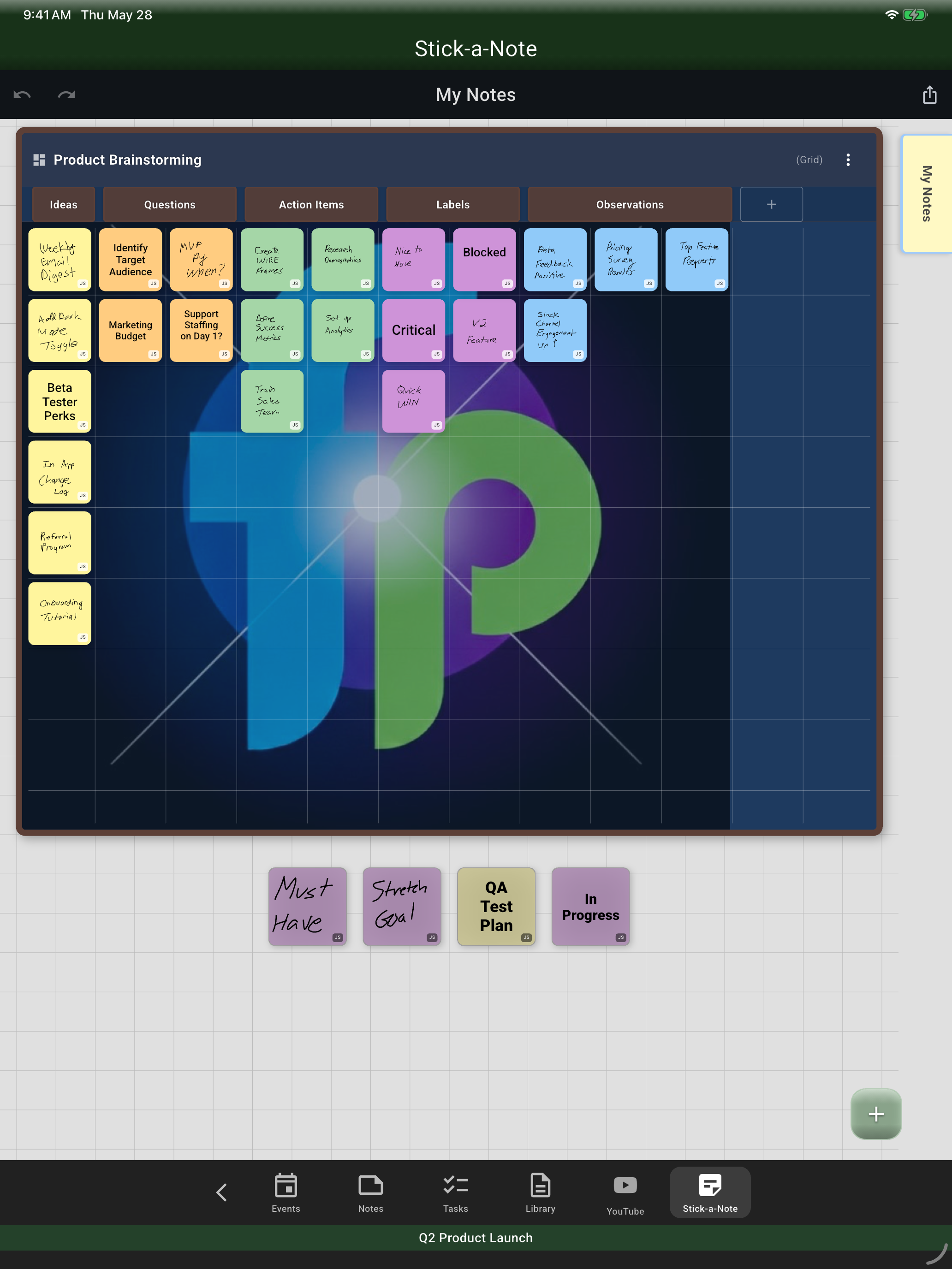 Sticky Notes