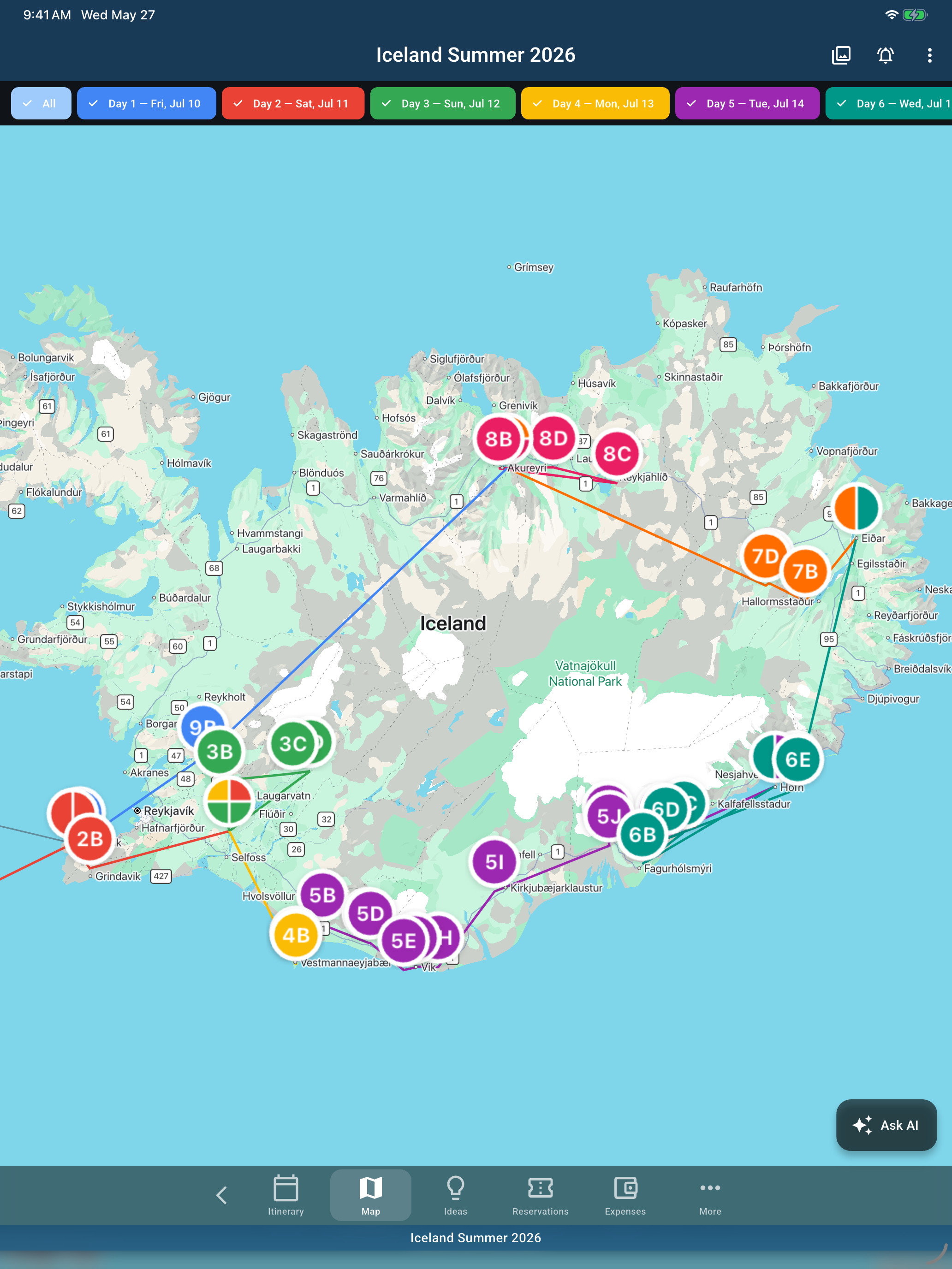 Trip Planning