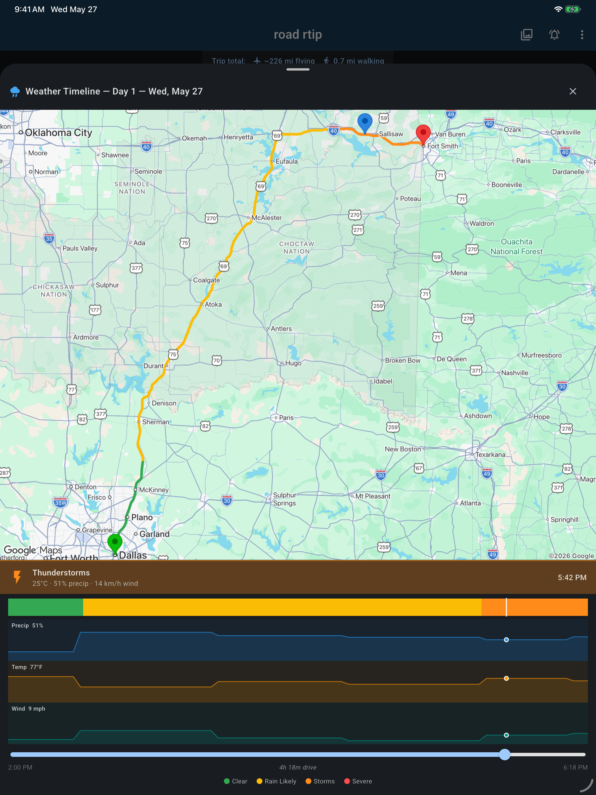 Route Weather