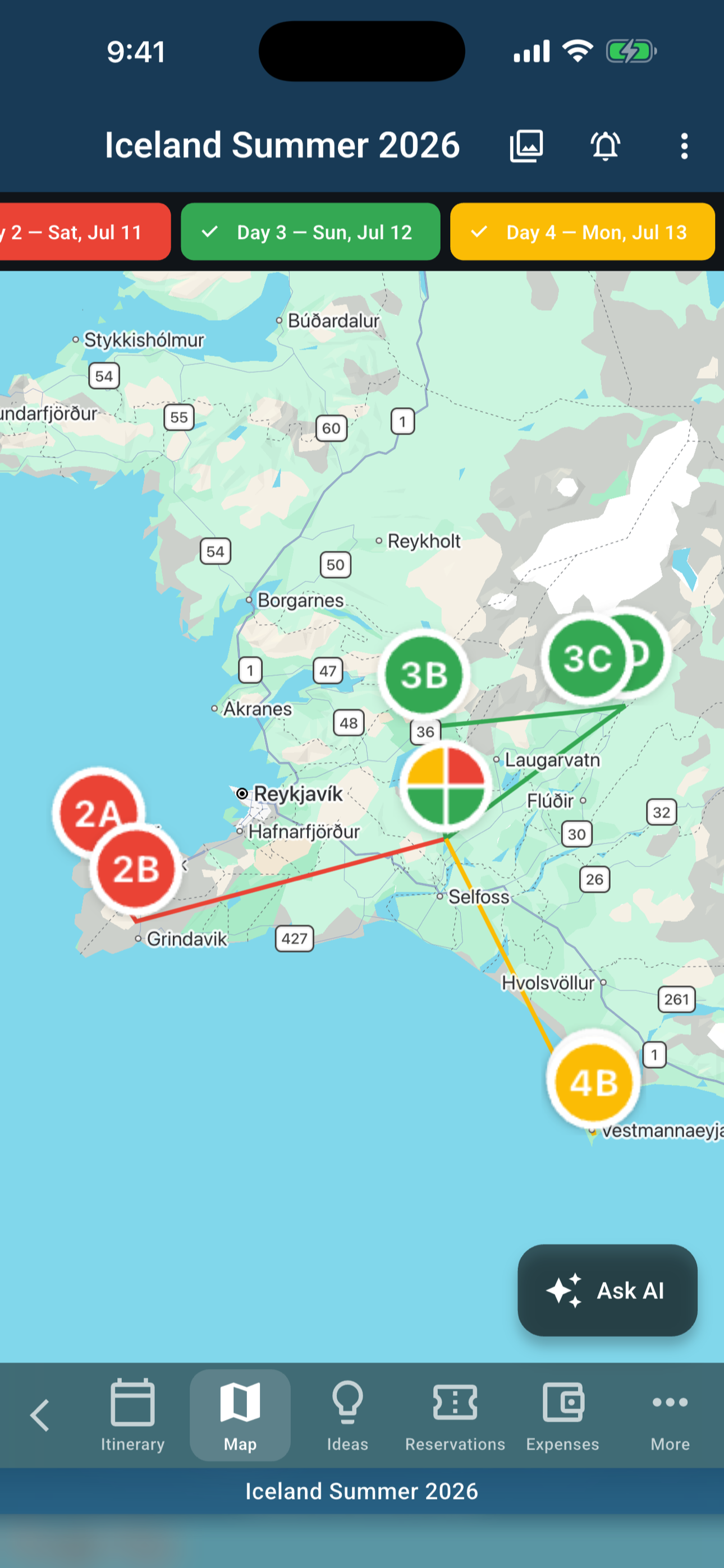 Trip Planning