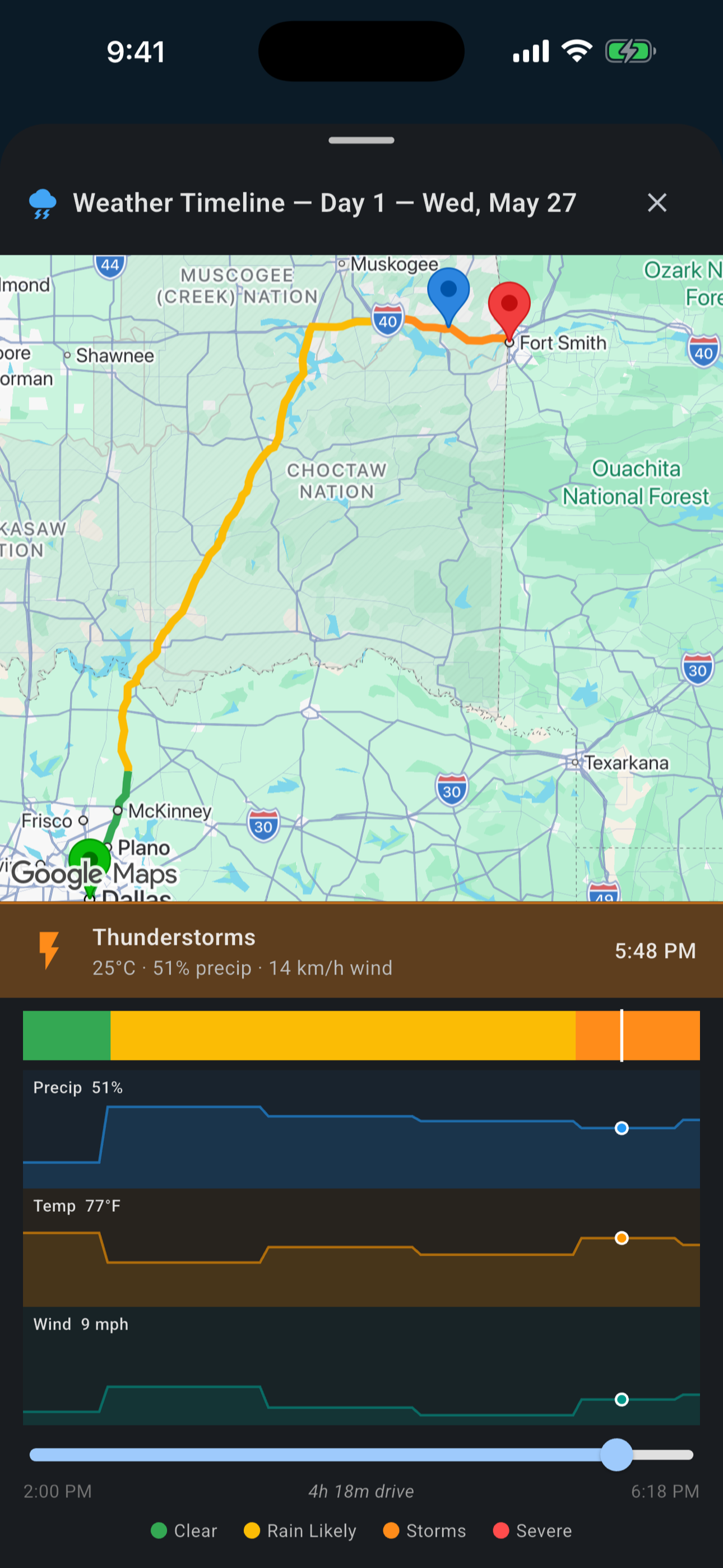 Route Weather