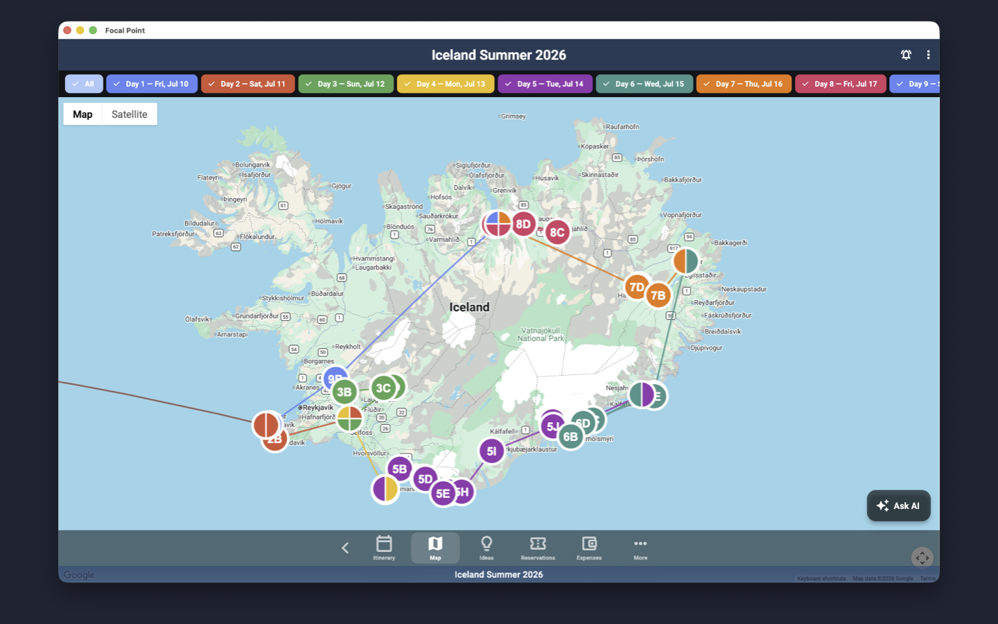 Trip Planning
